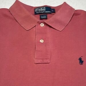 Polos Ralph Lauren 100% Cotton Polo Shirt Mens Large